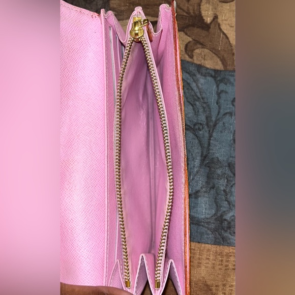 LOUIS VUITTON Takashi Murakami Multicolor Sarah Wallet - Picture 15 of 17